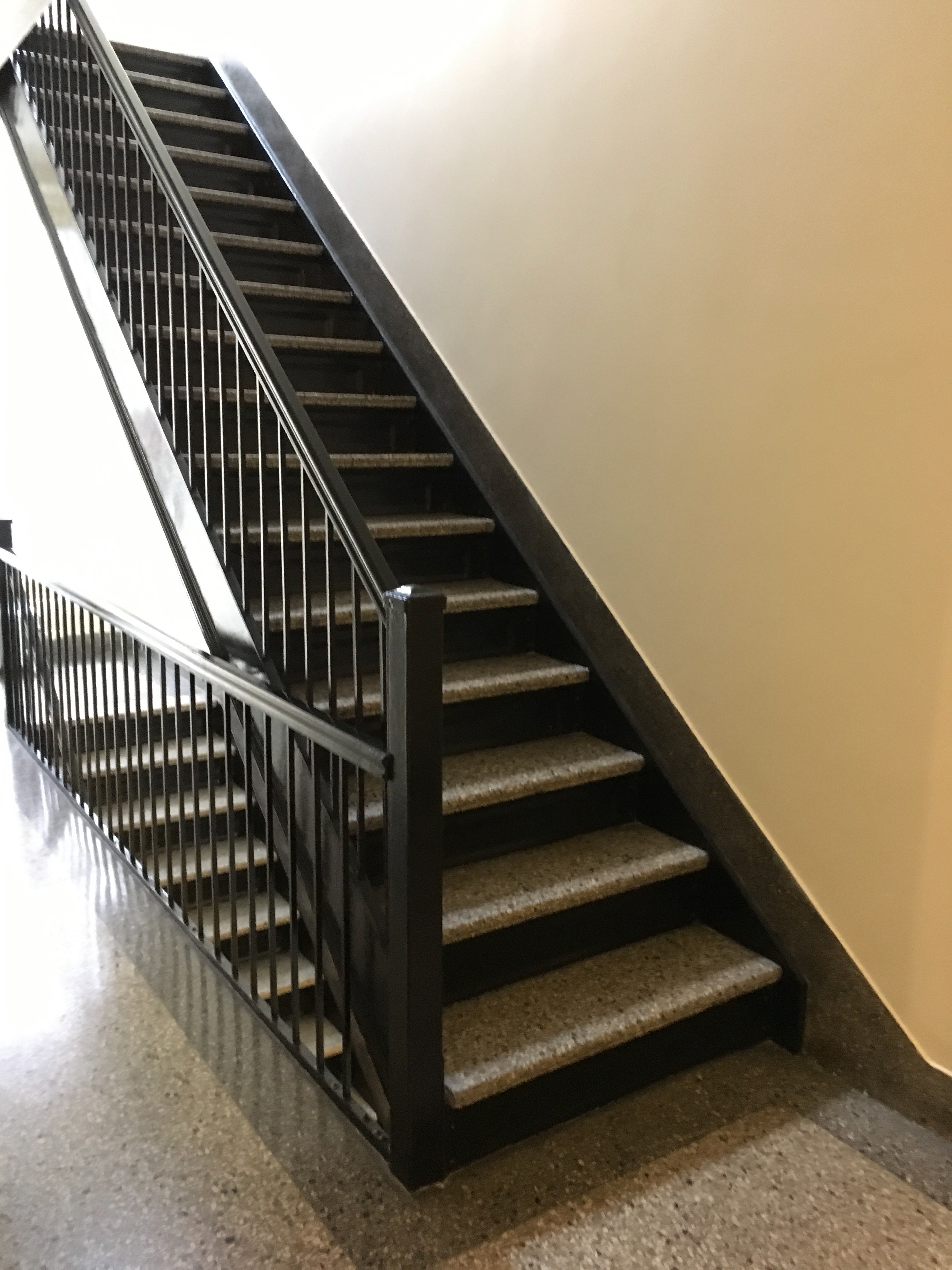 Commercial property painting project in Wigan area